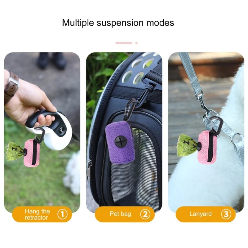 Porte-sac à déjections canines – Distributeur de sacs pour le ramassage des déjections de chien