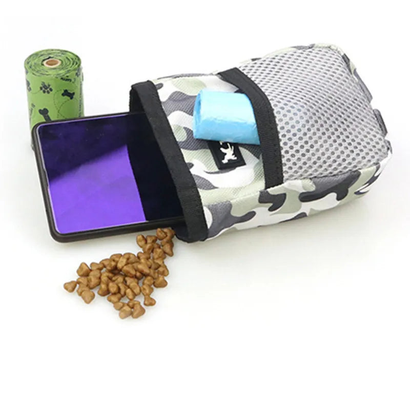 Sacoche de dressage pour chien et chiot – Pochette ventrale pour friandises, récompenses et nourriture (idéale pour l'obéissance et l'agility)