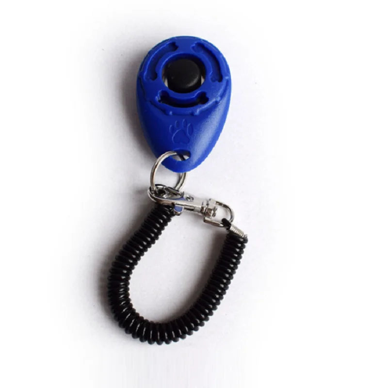 Clicker de dressage pour chiens et chats, avec différents modèles, dragonne ajustable et porte-clés sonore. Répulsif pour chiens.