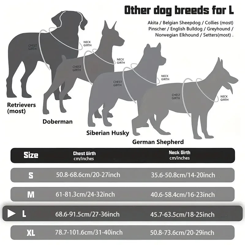 Harnais pour chien, harnais tactique avec poignée, gilet anti-traction pour chien d'assistance avec panneaux auto-agrippants, harnais réglable pour chien .