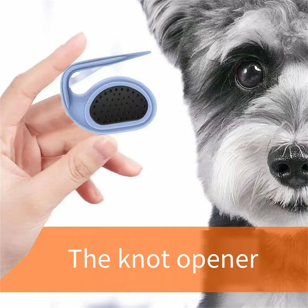 Peigne de toilettage pour animaux (chiens et chats) – Peigne-rasoir démêlant pour nœuds, brosse et accessoire de toilettage