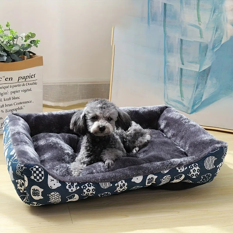 Panier-canapé pour chien et chat – Coussin d'hiver – Accessoires et couchage pour animaux de toutes tailles (petits, moyens et grands)