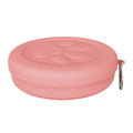 Gamelle portable pour animaux : écuelle de voyage 2-en-1 (eau et nourriture) avec compartiment à friandises, idéale pour la randonnée, le camping et les déplacements.