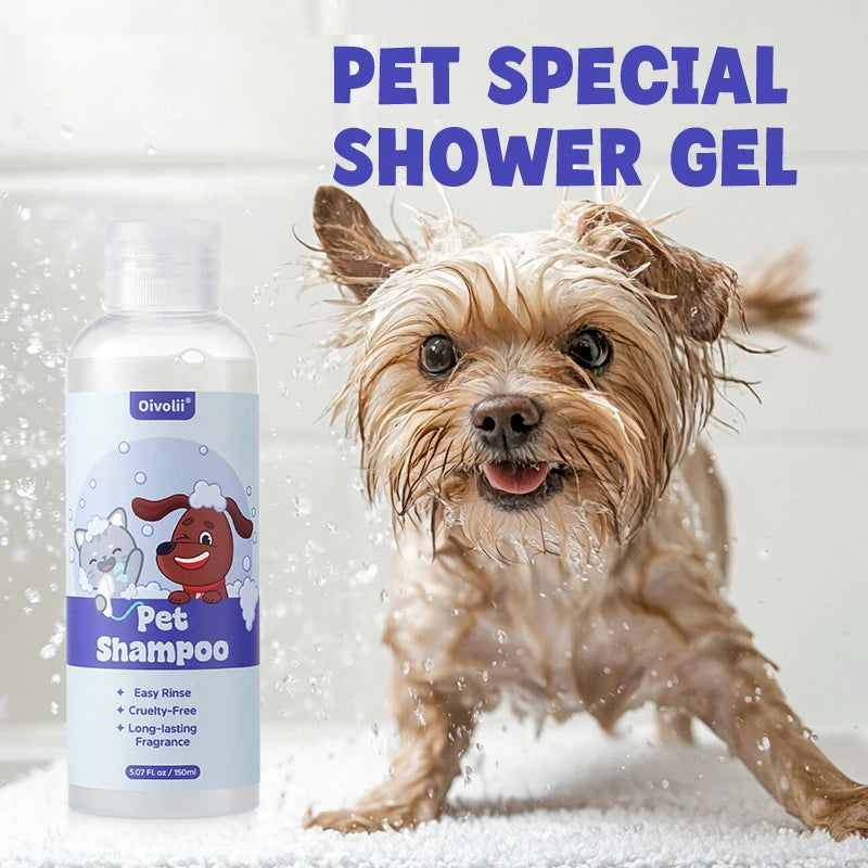 Shampoing hypoallergénique pour chiens et chats – Désodorisant et hydratant, parfum longue durée, pour un pelage doux – Solution pour le toilettage quotidien