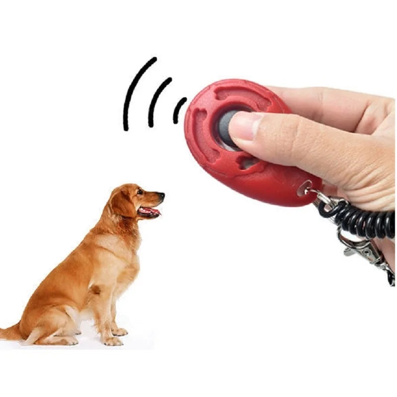Clicker de dressage pour chiens et chats, avec différents modèles, dragonne ajustable et porte-clés sonore. Répulsif pour chiens.