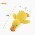Jouet pour chien adorable en forme de canard : résistant aux morsures, idéal pour le nettoyage des dents et le jeu interactif. Parfait pour divertir les grands chiens et occuper les chiots pour éviter l'ennui.