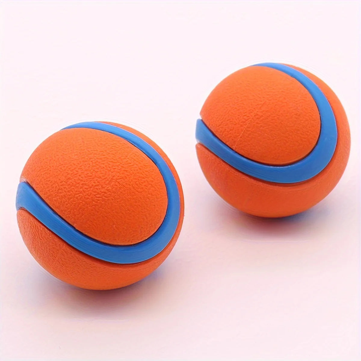 Balle à mâcher durable en silicone pour chien – Jouet interactif pour races moyennes, nettoyage des dents et plaisir de jeu