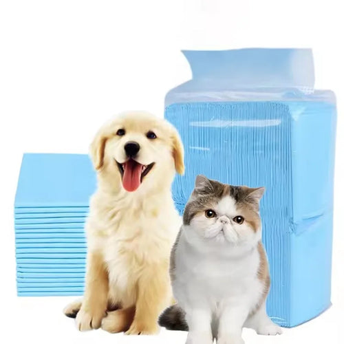 Alèses jetables ultra-absorbantes et imperméables pour animaux (chiens, chats, lapins) – Tapis d'apprentissage de la propreté et protections anti-fuites