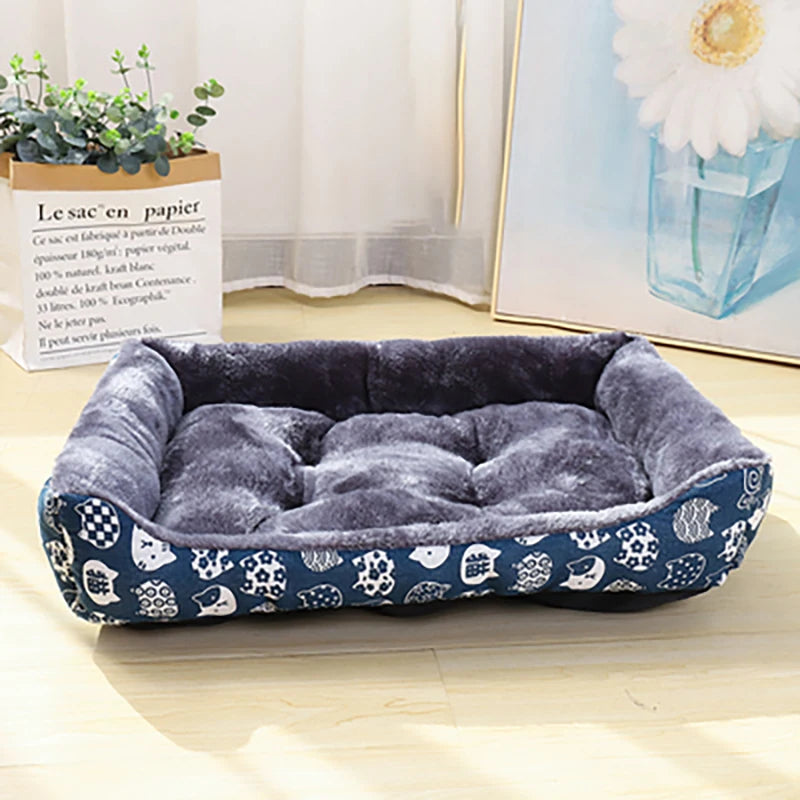 Panier-canapé pour chien et chat – Coussin d'hiver – Accessoires et couchage pour animaux de toutes tailles (petits, moyens et grands)