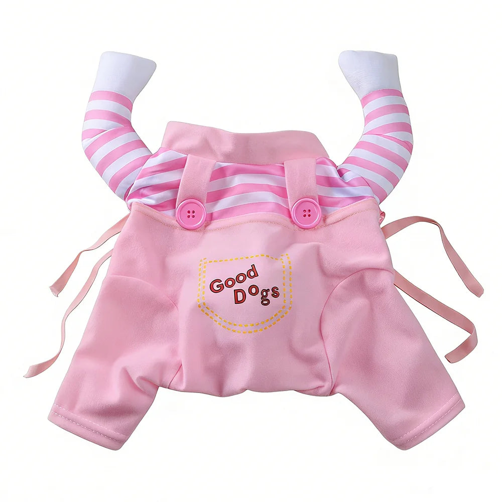 Déguisement d'Halloween amusant pour animaux (chiens et chats) – Pull pour chiot ou petit/moyen/grand chien – Tenue de cosplay pour fête ou soirée costumée