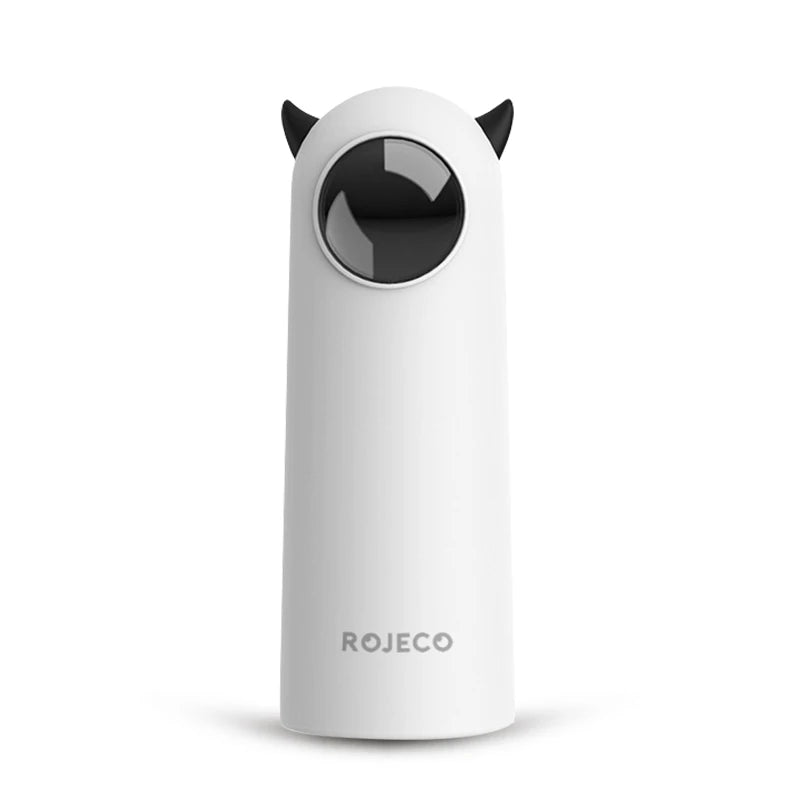 Jouet interactif et intelligent ROJECO pour chats : pointeur laser LED pour l'intérieur, jouet électronique portatif pour taquiner et divertir chats et chiens.