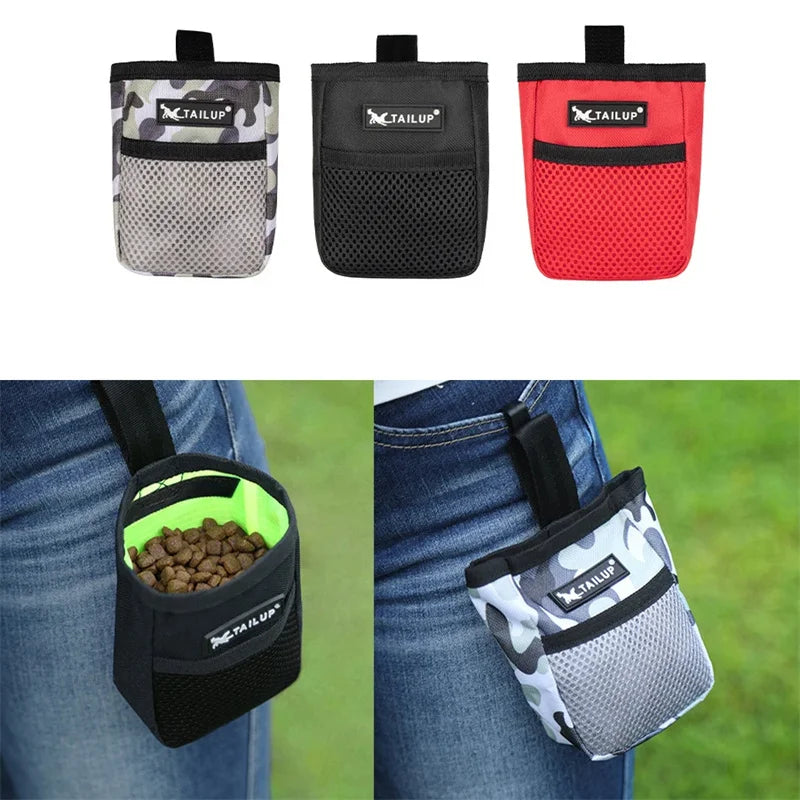 Sacoche de dressage pour chien et chiot – Pochette ventrale pour friandises, récompenses et nourriture (idéale pour l'obéissance et l'agility)