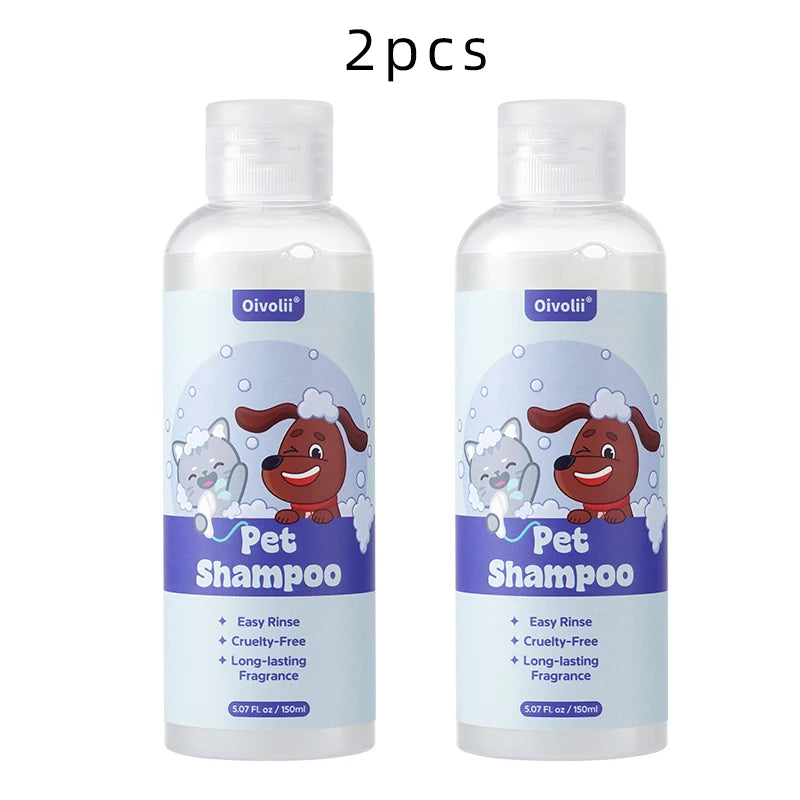 Shampoing hypoallergénique pour chiens et chats – Désodorisant et hydratant, parfum longue durée, pour un pelage doux – Solution pour le toilettage quotidien