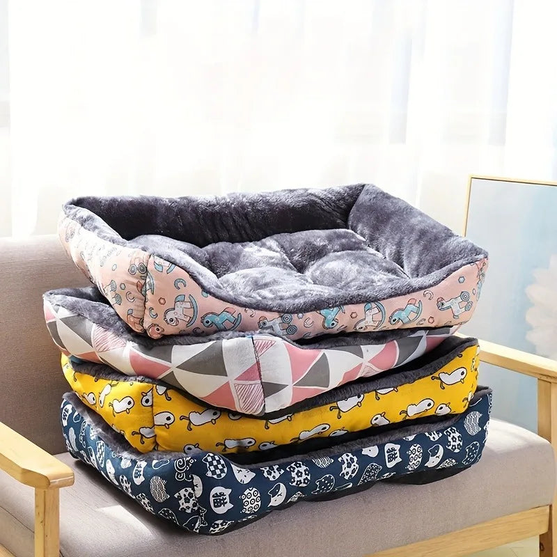 Panier-canapé pour chien et chat – Coussin d'hiver – Accessoires et couchage pour animaux de toutes tailles (petits, moyens et grands)