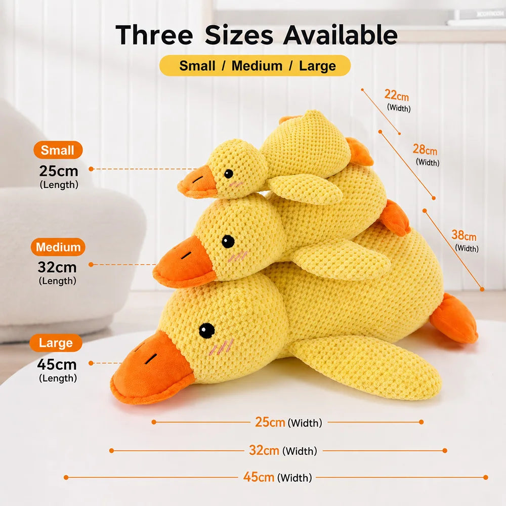 Jouet en peluche pour animaux avec pouic-pouic – Jouet interactif et ludique pour chiens et chats – Compagnon doux et résistant – Jouet à mâcher favorisant le nettoyage des dents – Conception robuste – Accessoire