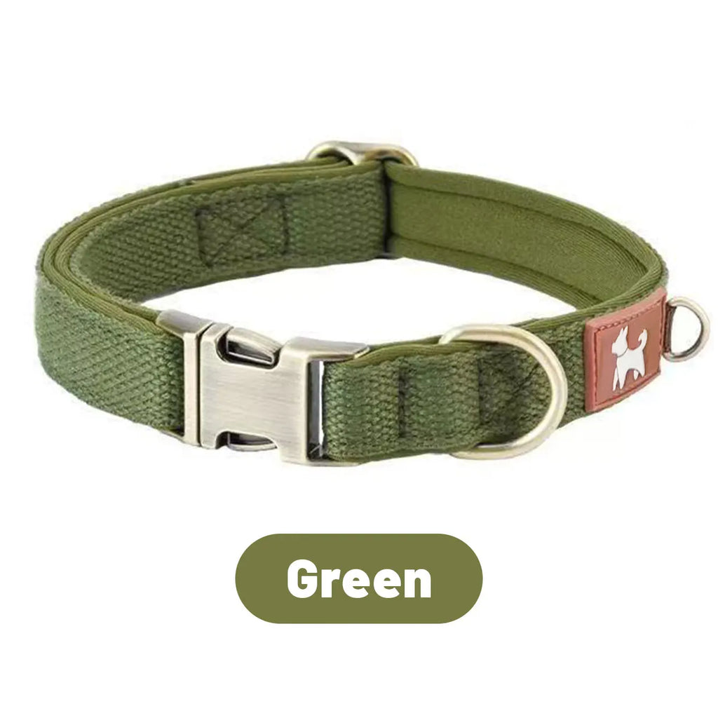 DC001 – Colliers pour chiens et animaux de compagnie, adaptés aux chiens de petite, moyenne et grande taille ; parfaits pour l'extérieur et dotés d'une fonction anti-perte.