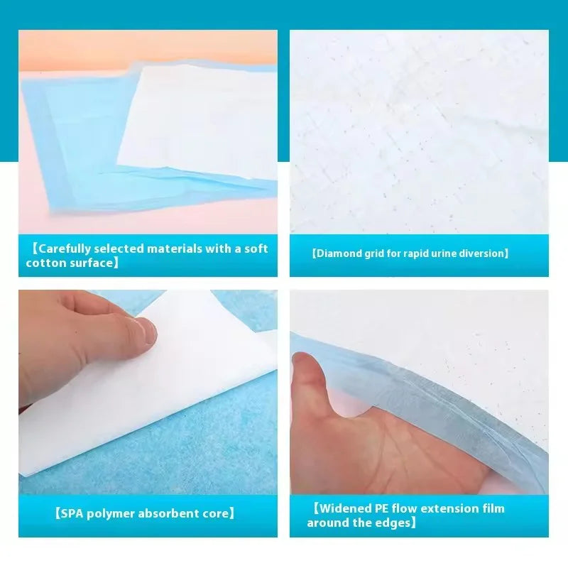 Alèses jetables ultra-absorbantes et imperméables pour animaux (chiens, chats, lapins) – Tapis d'apprentissage de la propreté et protections anti-fuites
