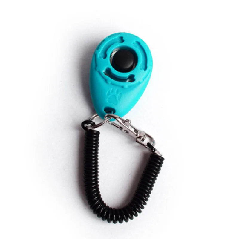 Clicker de dressage pour chiens et chats, avec différents modèles, dragonne ajustable et porte-clés sonore. Répulsif pour chiens.