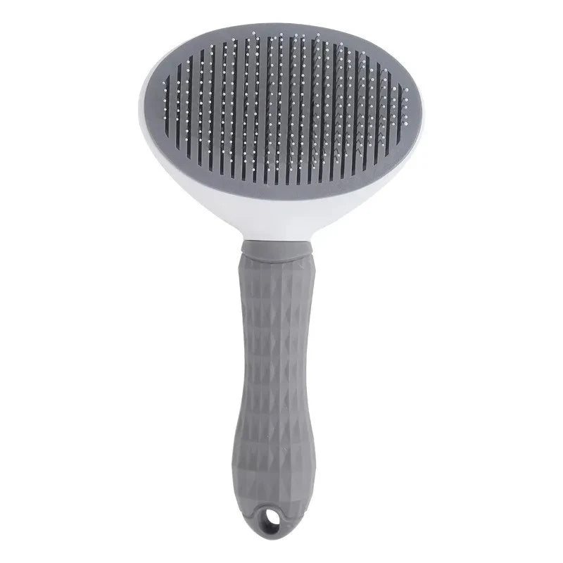 Brosse autonettoyante pour chiens et chats – Accessoire de toilettage et peigne démêlant pour éliminer les poils